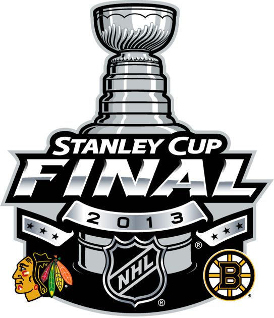 Stanley Cup Playoffs 2013 Finals Matchup Logo iron on transfers for clothing